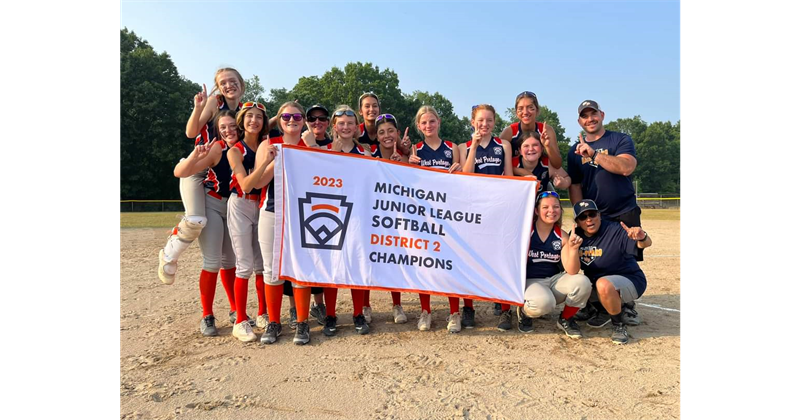 2023 District 2 Juniors SB Champions 