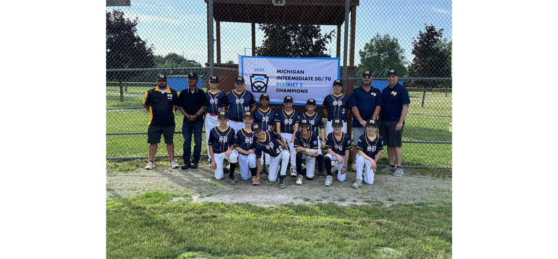 2025 District 2 Champs 50/70 BB - South Portage